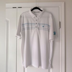 TRAVIS MATHEW Pebble Beach Men’s Polo Shirt | Size XL